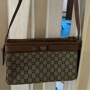 Gucci plus monogram crossbody bag